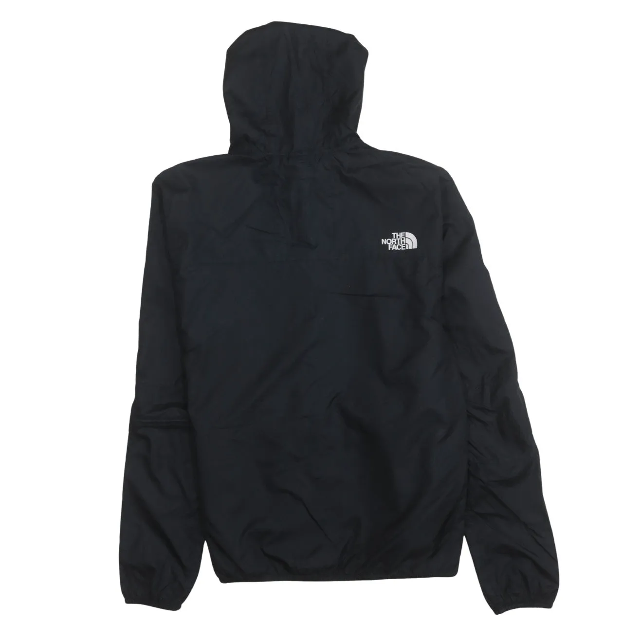 The North Face 90's Hooded Full Zip Up Windbreaker Medium Black sold by Vintage Club product image thumbnail 2