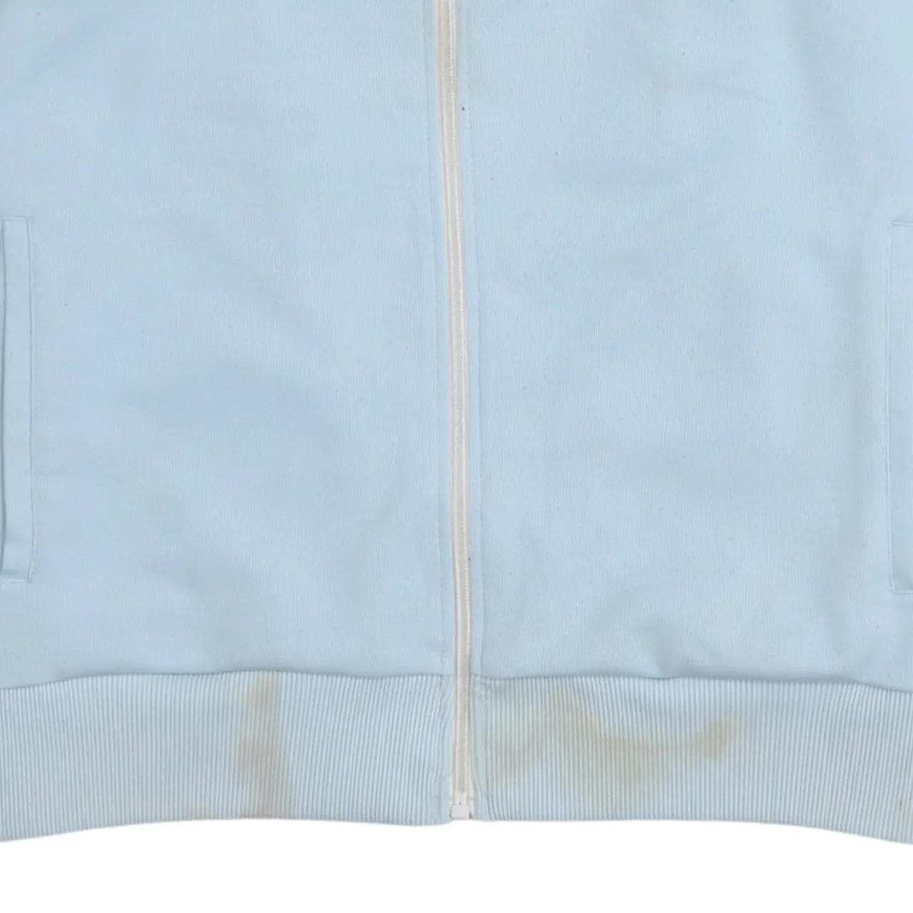 Sergio Tacchini 90's Lightweight Full Zip Up Sweatshirt Large Blue sold by Vintage Club product image thumbnail 4