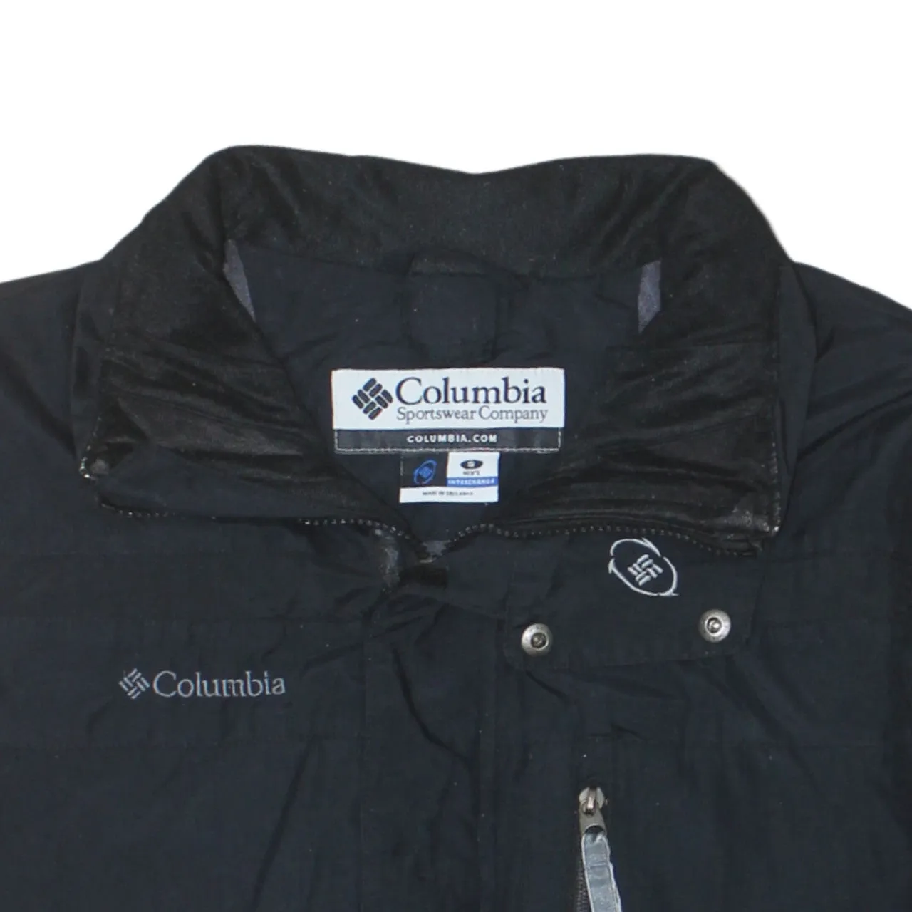 Columbia 90's Lightweight Full Zip Up Windbreaker Small Black sold by Vintage Club product image thumbnail 3