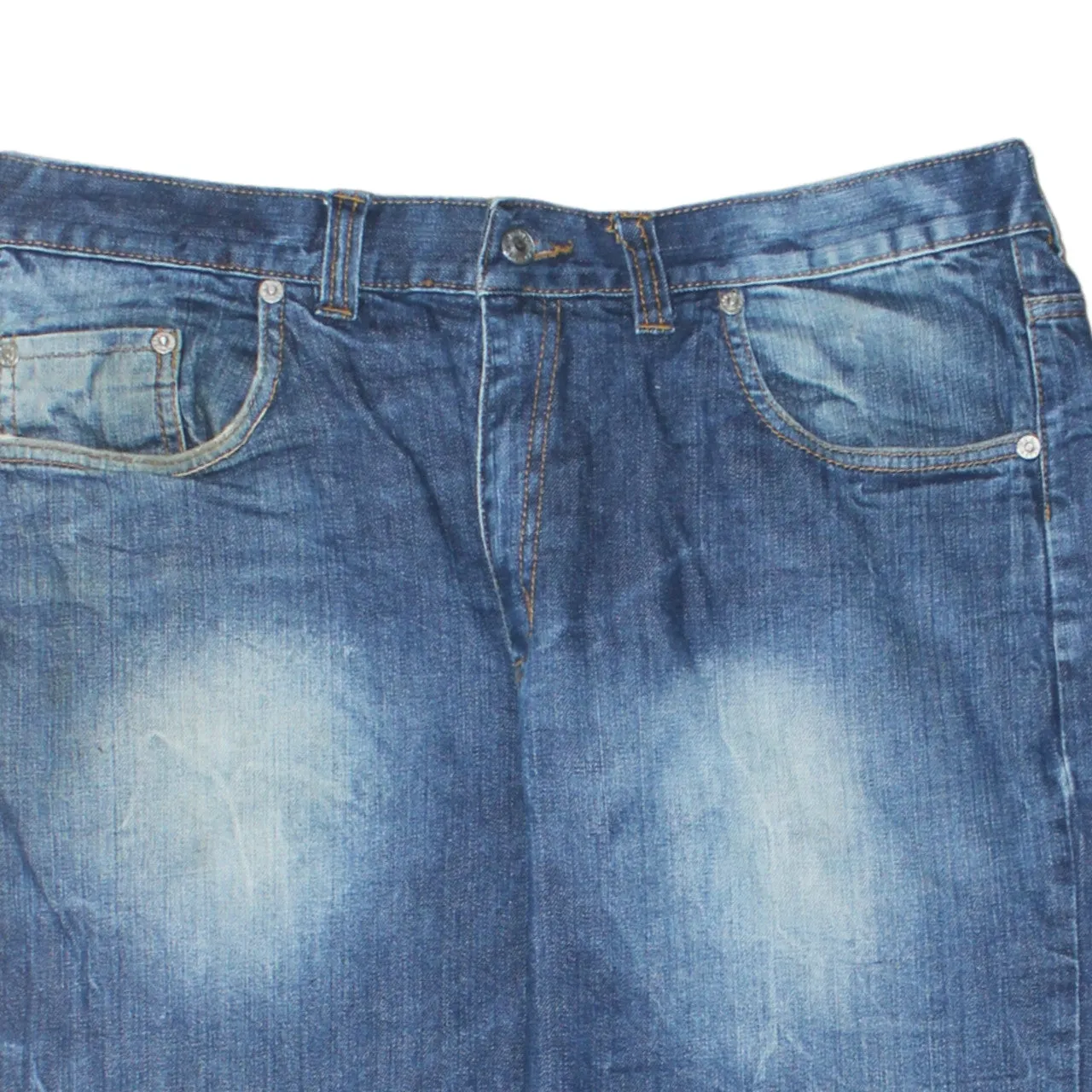 Levi Strauss &Co 90's Lightwash Straight Leg Baggy Jeans / Pants 35 Blue sold by Vintage Club product image thumbnail 3