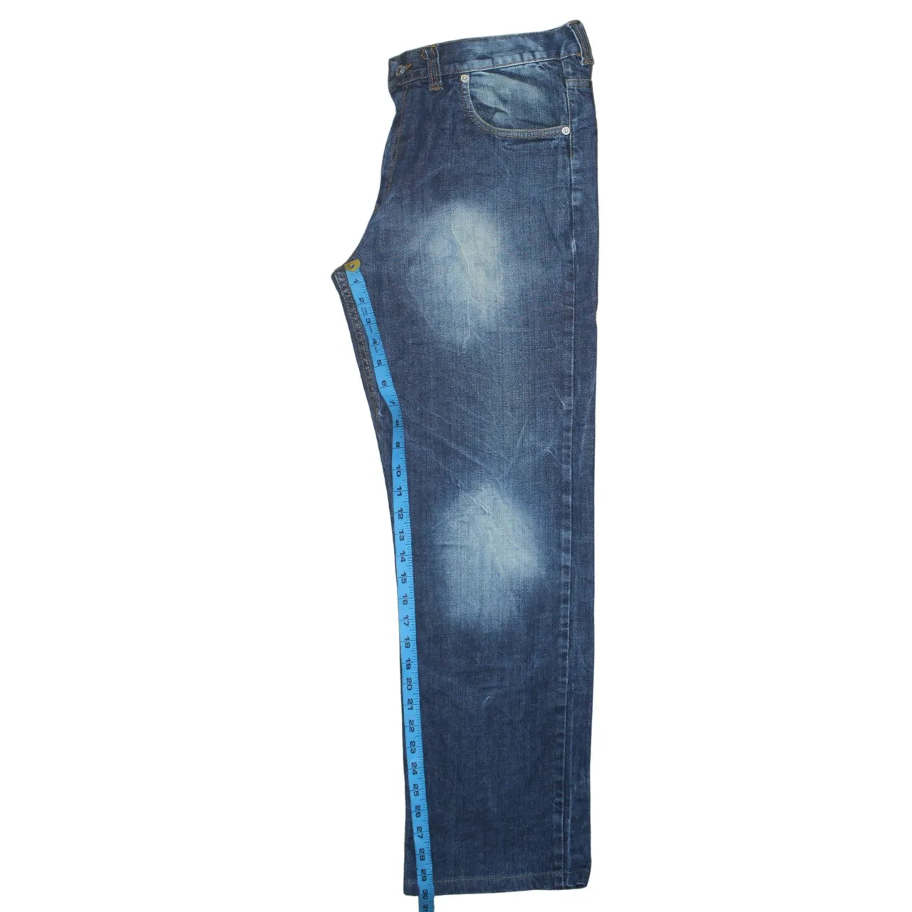 Levi Strauss &Co 90's Lightwash Straight Leg Baggy Jeans / Pants 35 Blue sold by Vintage Club product image thumbnail 5