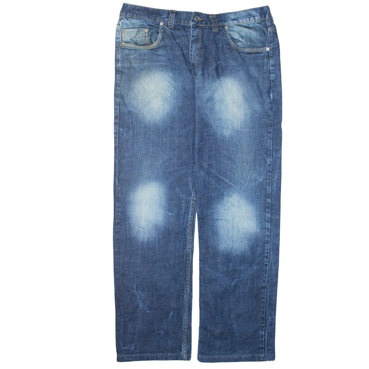 Levi Strauss &Co 90's Lightwash Straight Leg Baggy Jeans / Pants 35 Blue sold by Vintage Club product image thumbnail 2