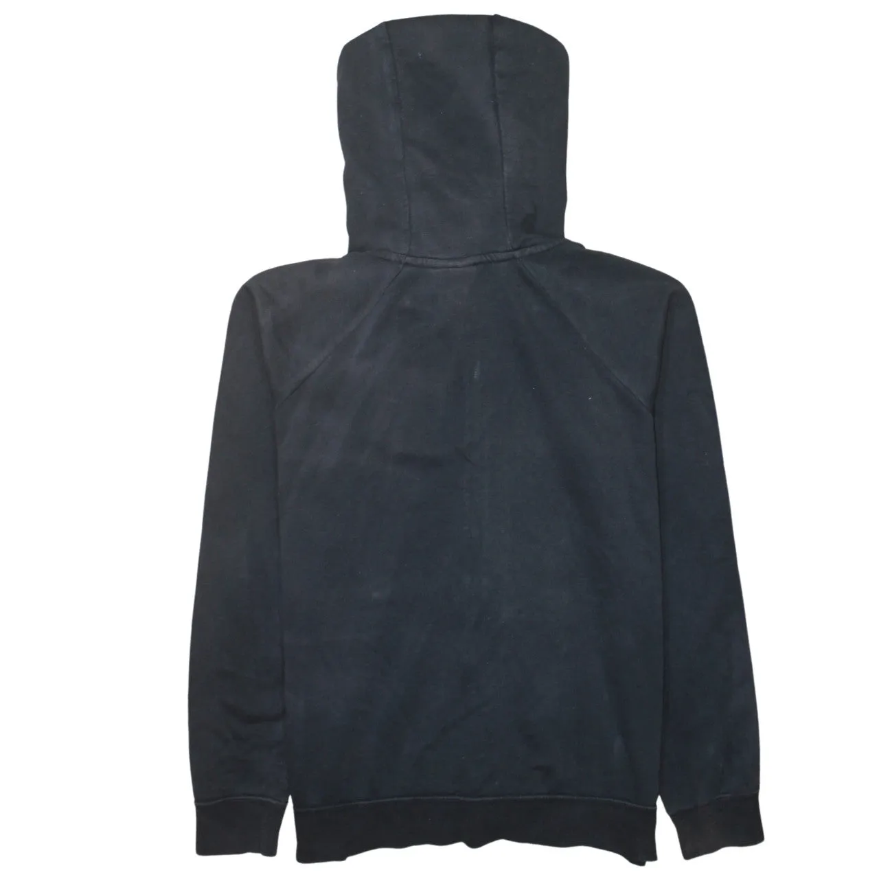 Nike 90's Swoosh Full Zip Up Hoodie Medium Black sold by Vintage Club product image thumbnail 2