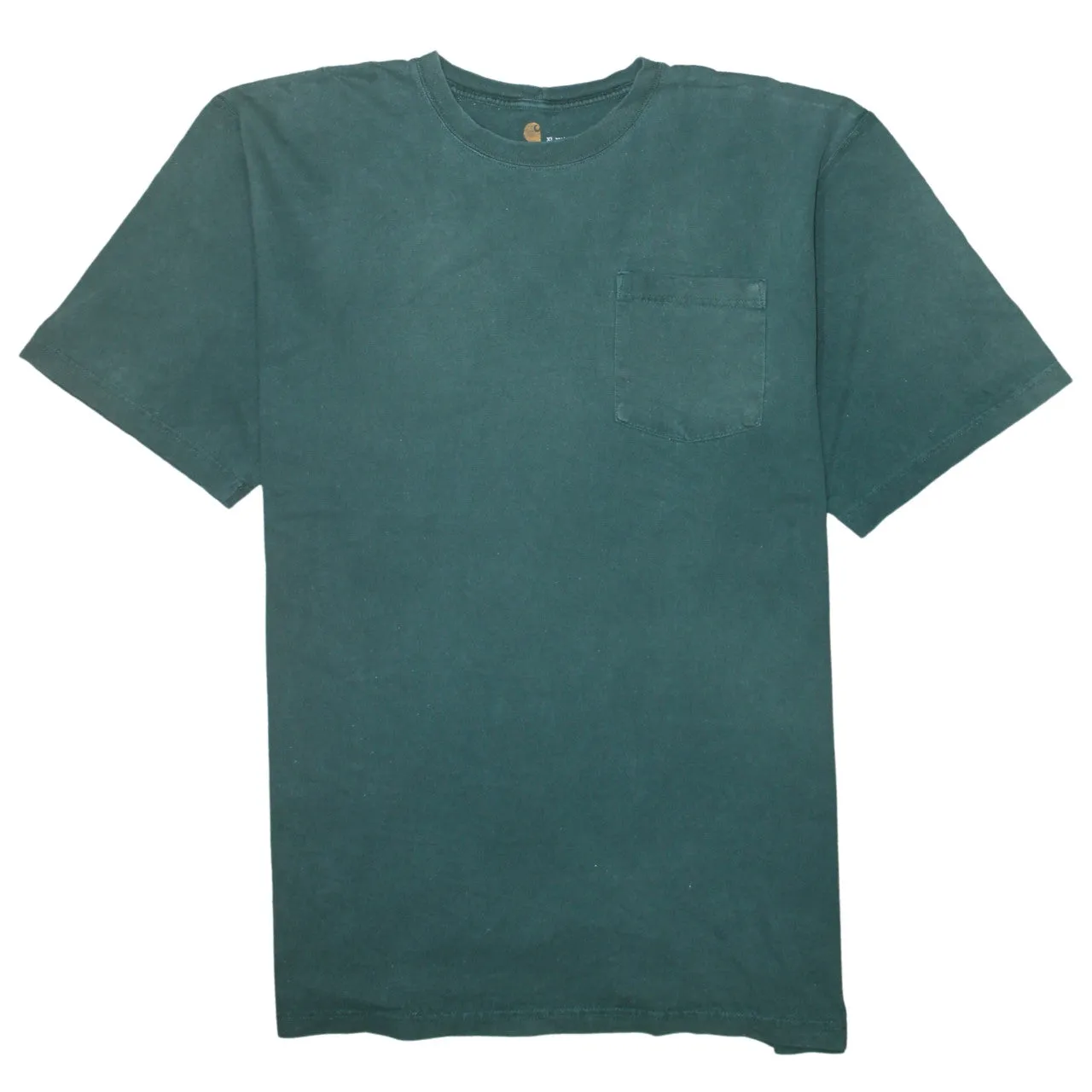 Carhartt 90's Short Sleeves Crew Neck T Shirt XLarge Green sold by Vintage Club
