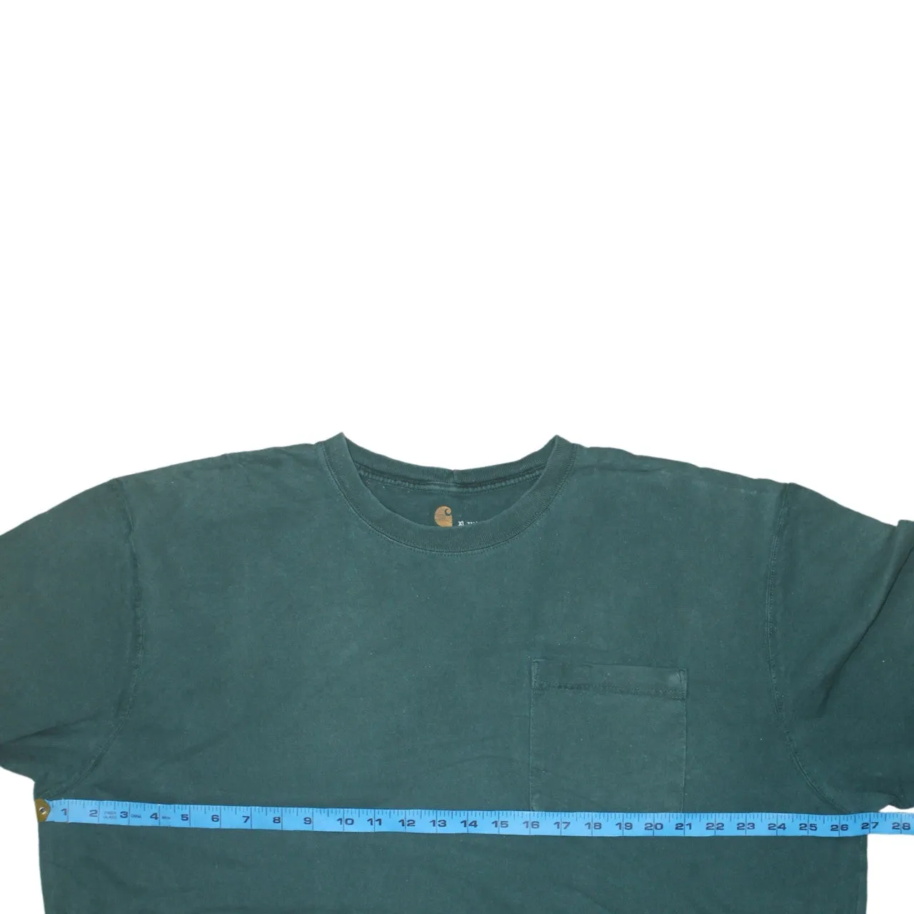 Carhartt 90's Short Sleeves Crew Neck T Shirt XLarge Green sold by Vintage Club product image thumbnail 5