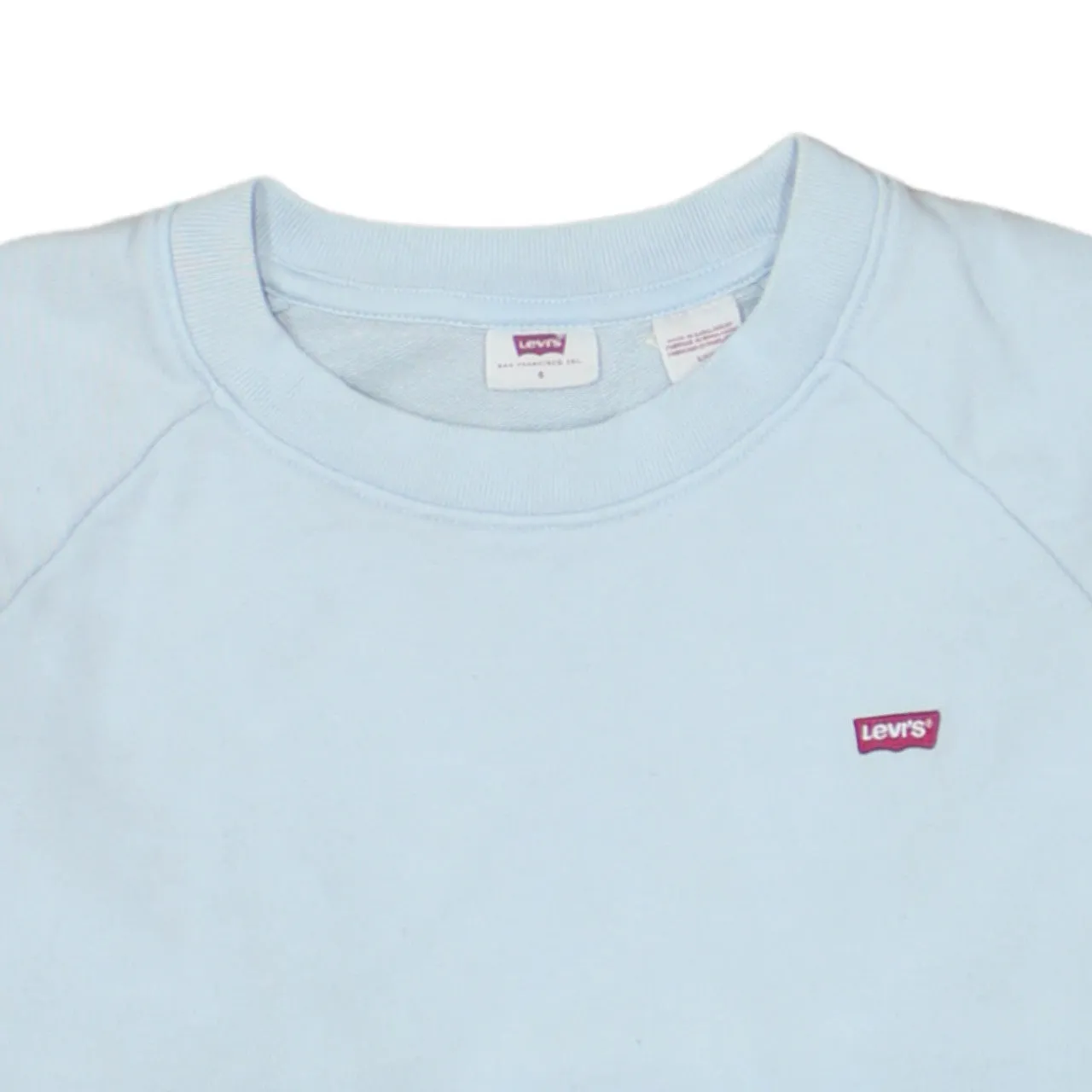 Levi's 90's Lightweight Crew Neck Sweatshirt Small Blue sold by Vintage Club product image thumbnail 3