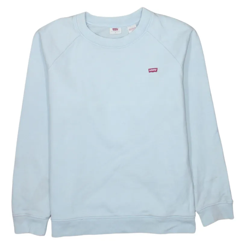 Levi's 90's Lightweight Crew Neck Sweatshirt Small Blue sold by Vintage Club