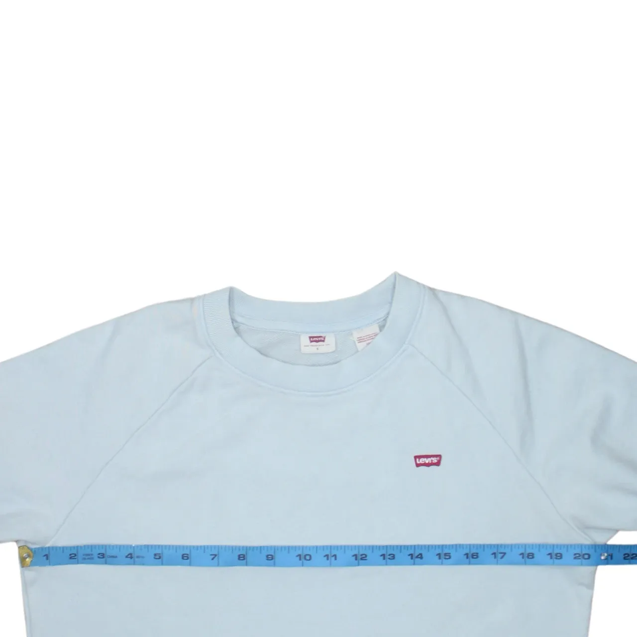 Levi's 90's Lightweight Crew Neck Sweatshirt Small Blue sold by Vintage Club product image thumbnail 5