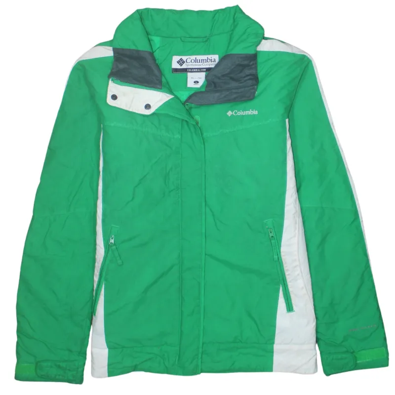 Columbia 90's Lightweight Full Zip Up Windbreaker Large Green sold by Vintage Club