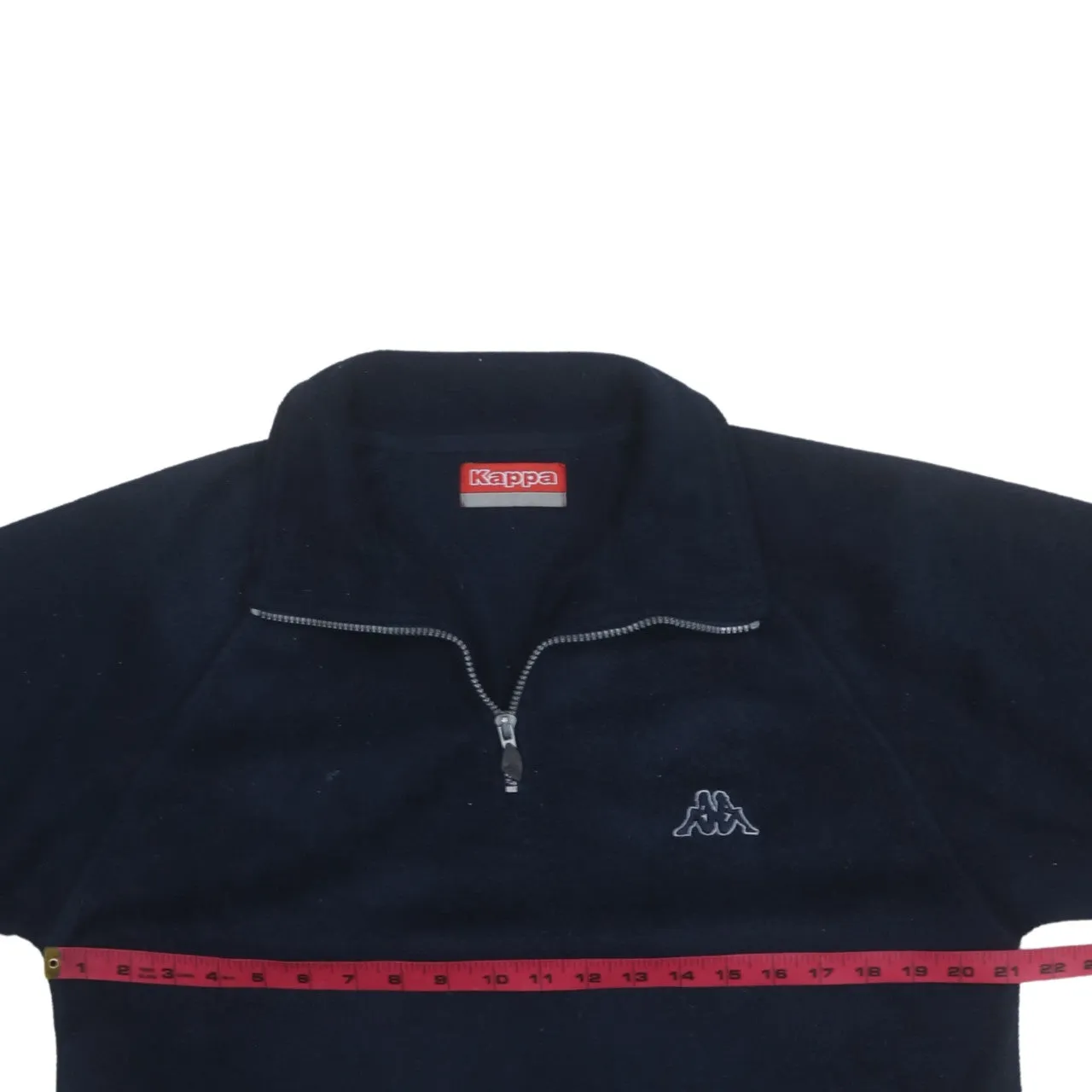Kappa 90's Hiking Warm Quarter Zip Fleece Jumper Small Navy Blue sold by Vintage Club product image thumbnail 5