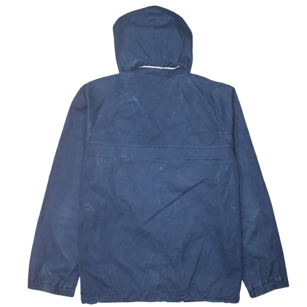 FRED PERRY 90's Hooded Full Zip Up Windbreaker XXLarge (2XL) Blue sold by Vintage Club product image thumbnail 2
