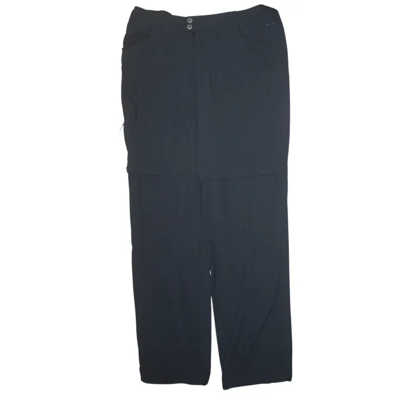 Columbia 90's Lightweight Straight Leg Baggy Trousers / Pants 36 Black made by Columbia