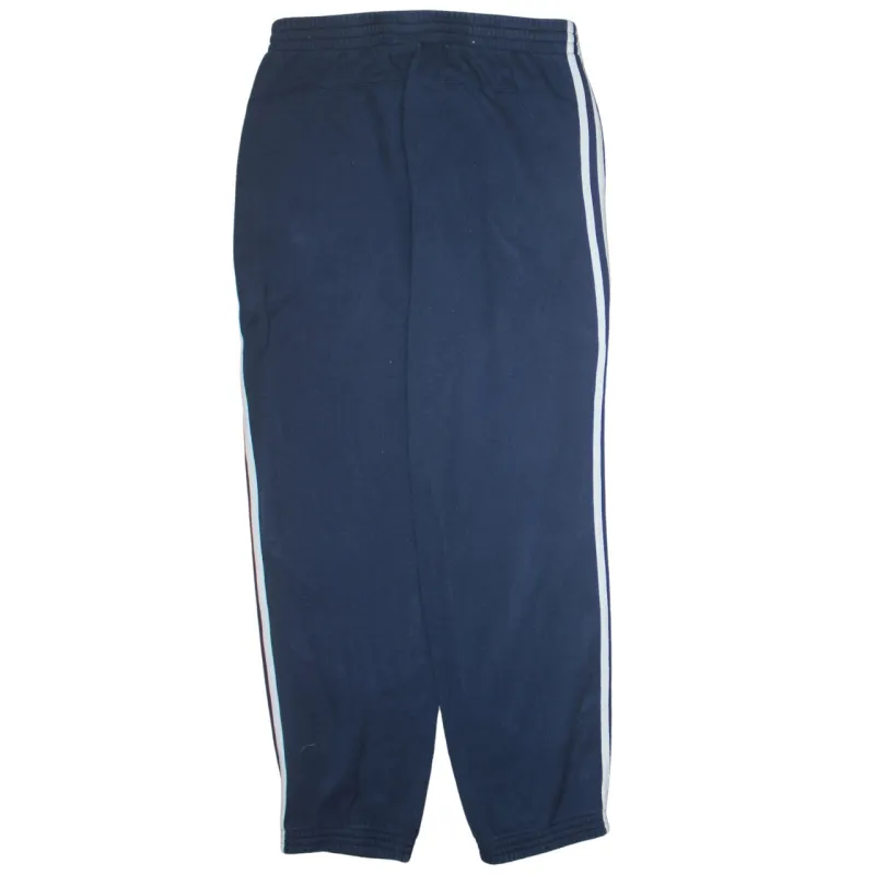 Adidas 90's 3 Stripes Casual Joggers / Sweatpants Large Navy Blue sold by Vintage Club