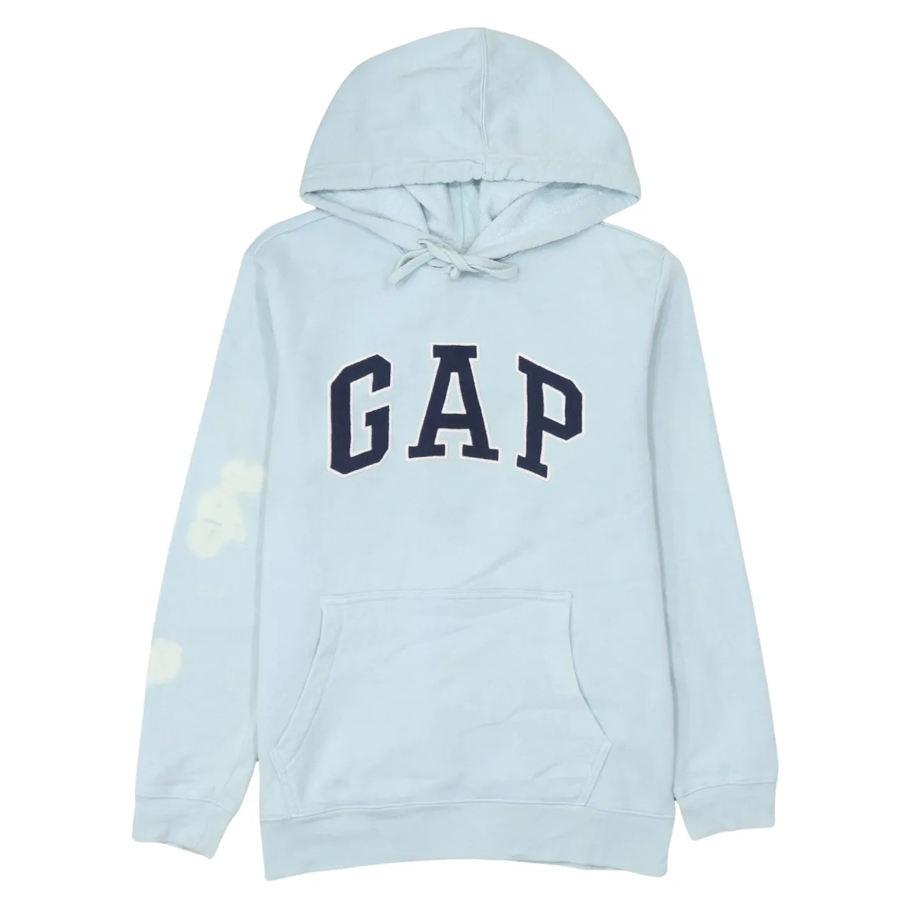 Gap 90's Spellout Pullover Hoodie Small Blue sold by Vintage Club