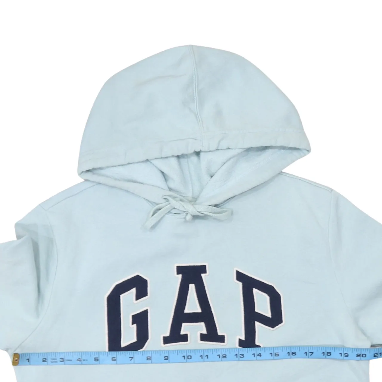 Gap 90's Spellout Pullover Hoodie Small Blue sold by Vintage Club product image thumbnail 5