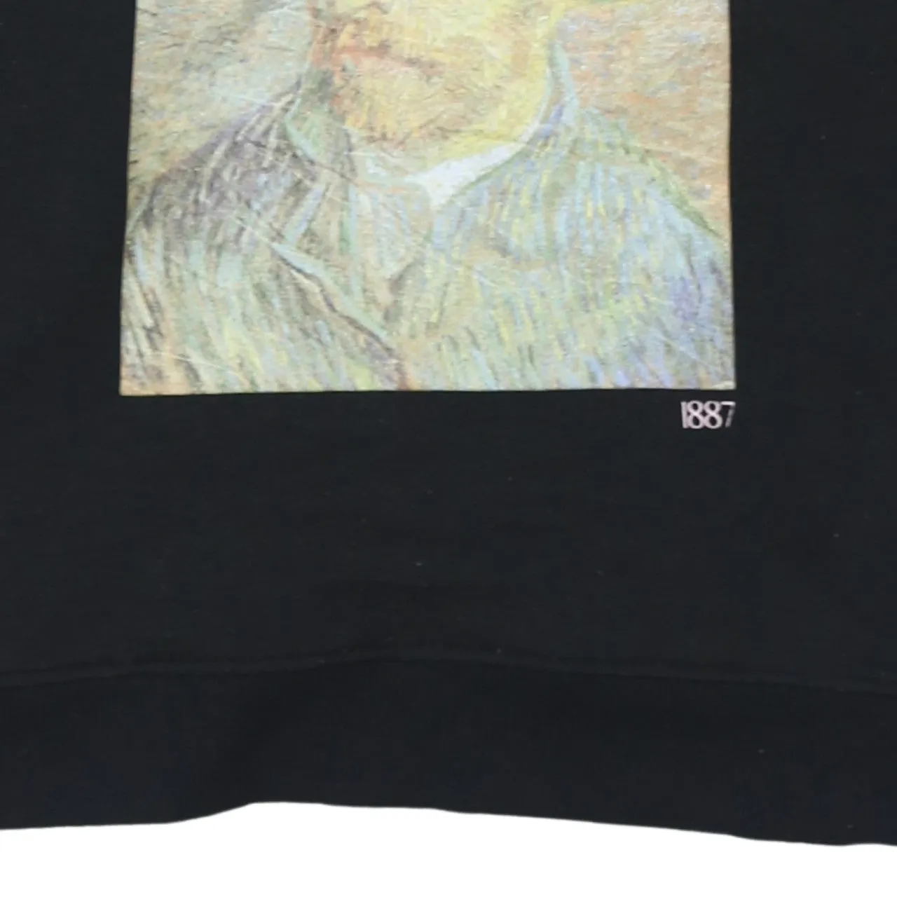 Primark 90's Lightweight Crew Neck Sweatshirt Small Black sold by Vintage Club product image thumbnail 4