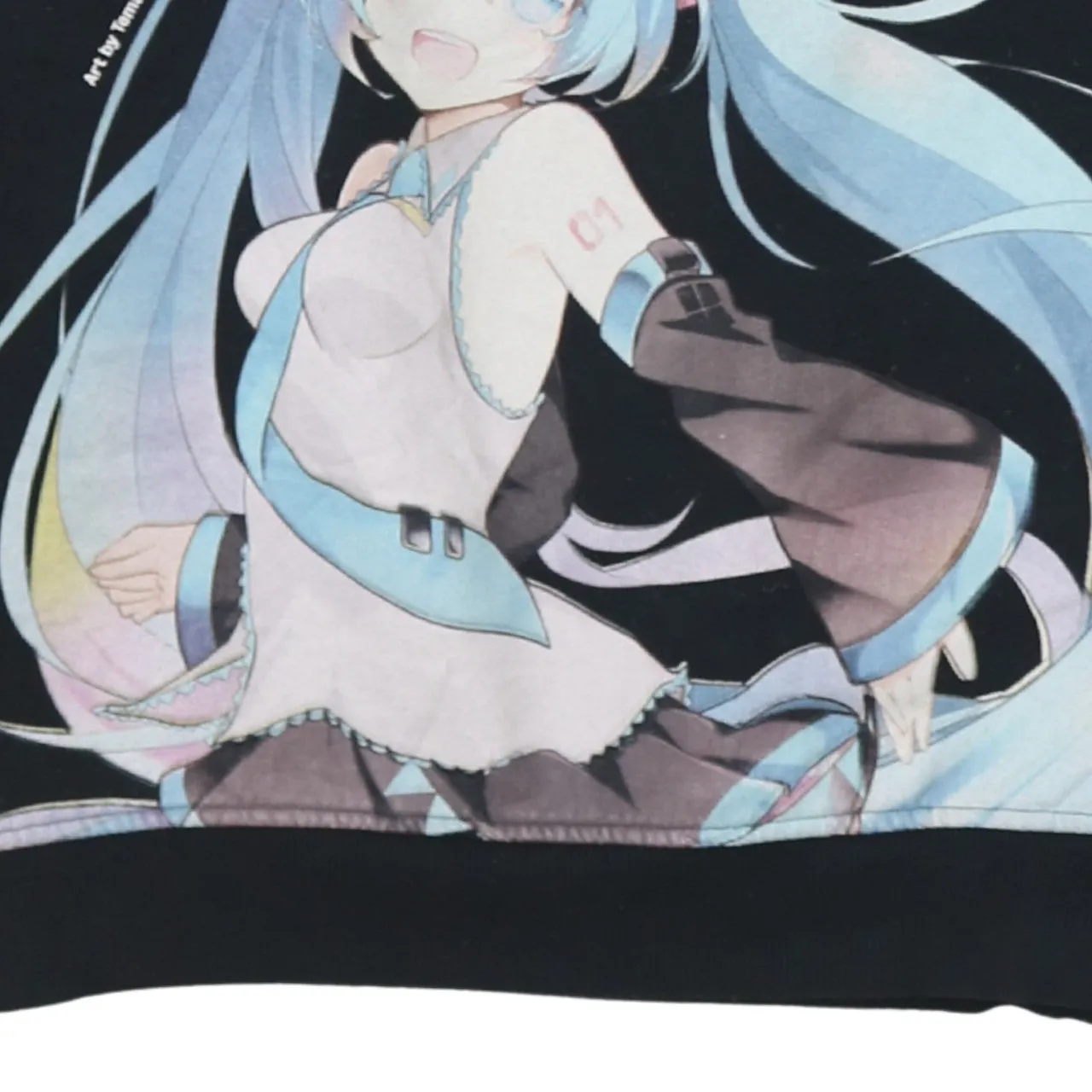 Retro 90's Lightweight Crew Neck Sweatshirt XSmall Black sold by Vintage Club product image thumbnail 4