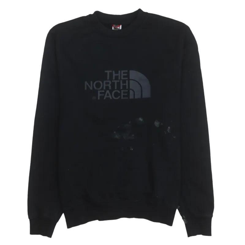 The North Face 90's Spellout Crew Neck Sweatshirt Medium Black made by The North Face