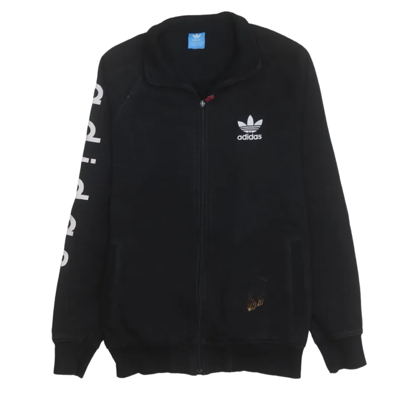 Adidas 90's Lightweight Full Zip Up Sweatshirt Large Black sold by Vintage Club