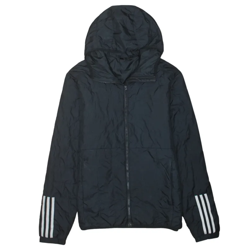 Adidas 90's Lightweight Full Zip Up Windbreaker Small Black sold by Vintage Club