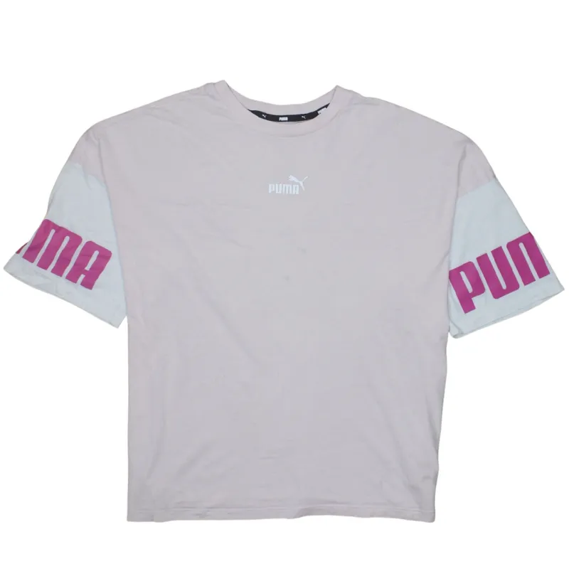 Puma 90's Short Sleeves Crew Neck T Shirt Large Pink sold by Vintage Club