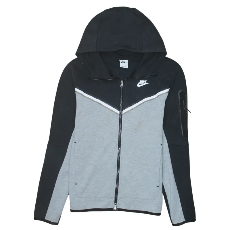 Nike 90's Swoosh Full Zip Up Hoodie XSmall Black sold by Vintage Club