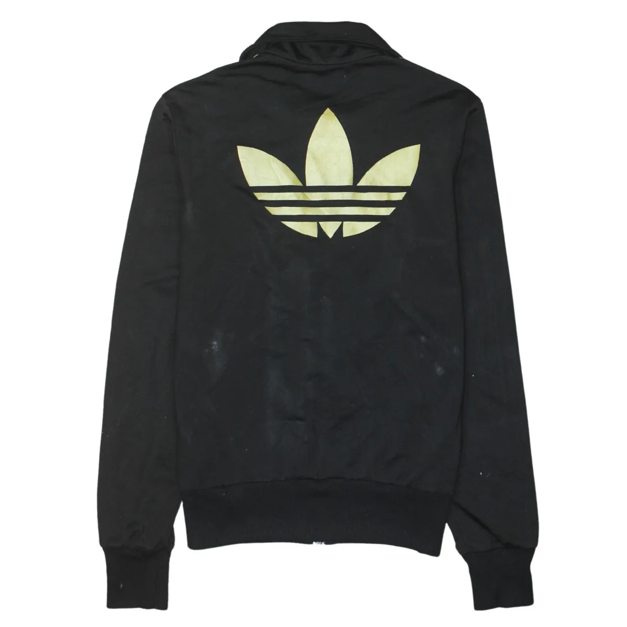 Adidas 90's Striped Sleeve Full Zip Up Sweatshirt XSmall Black sold by Vintage Club product image thumbnail 2