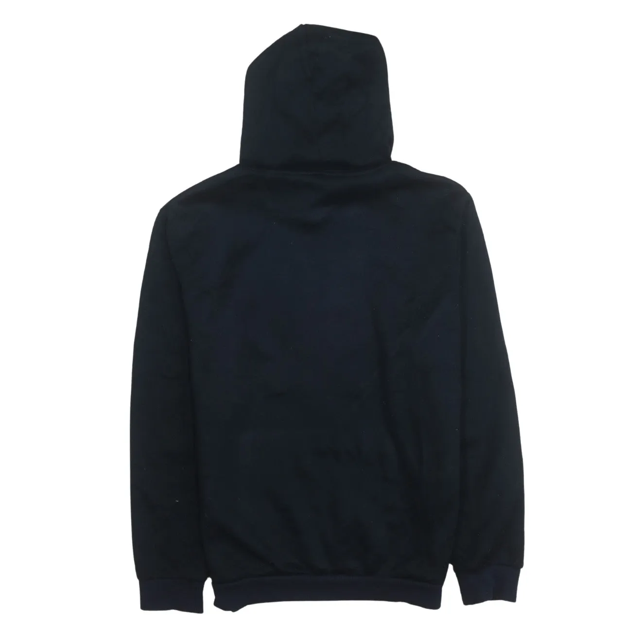 Ellesse 90's Drawstring Pockets Pullover Hoodie Medium Navy Blue sold by Vintage Club product image thumbnail 2