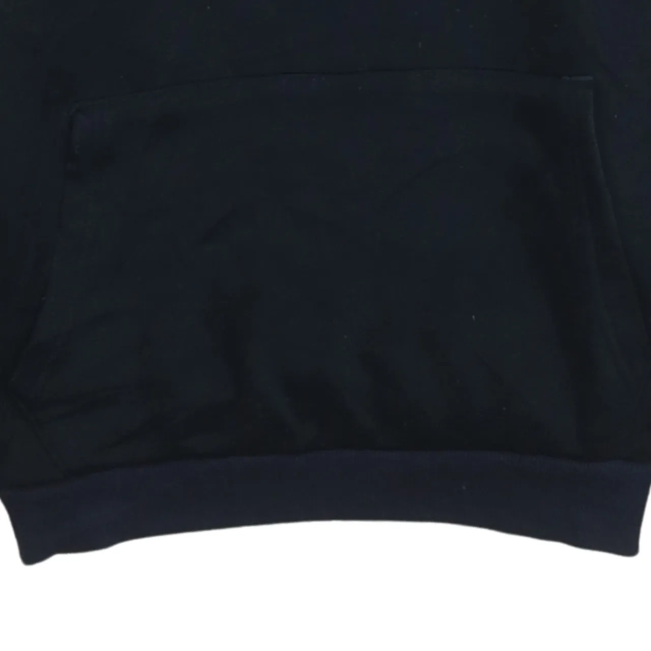 Ellesse 90's Drawstring Pockets Pullover Hoodie Medium Navy Blue sold by Vintage Club product image thumbnail 4