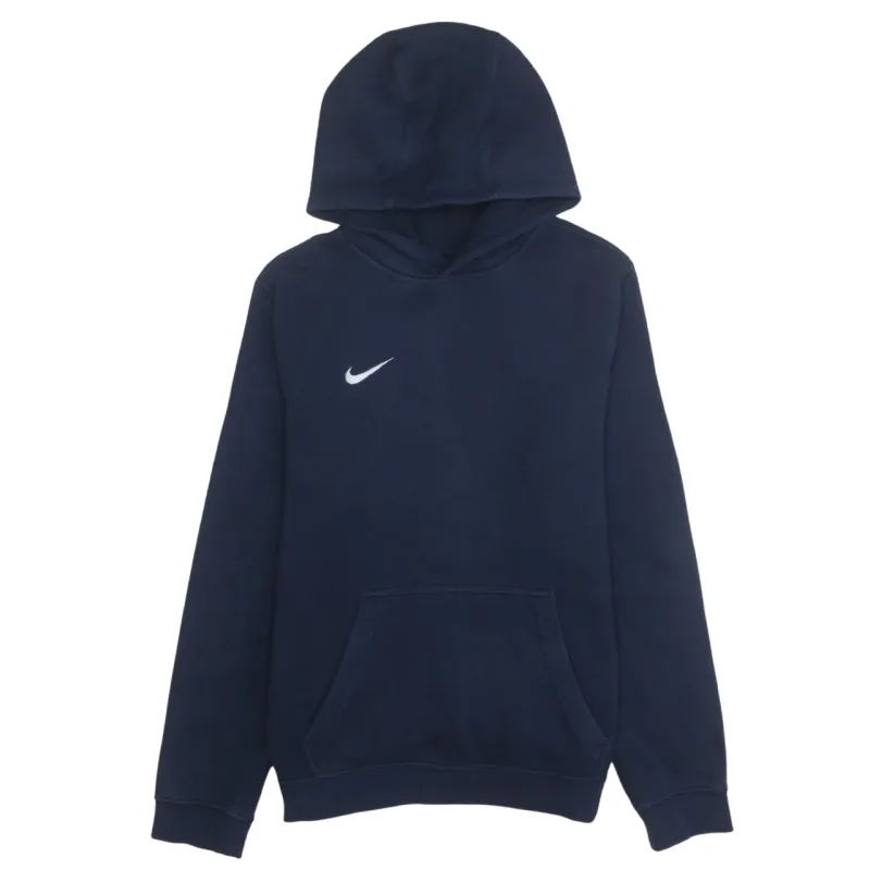 Nike 90's Swoosh Pullover Hoodie XLarge Navy Blue sold by Vintage Club