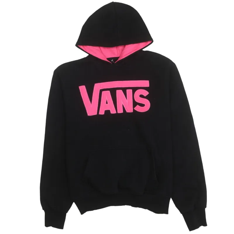 VANS 90's Spellout Pullover Hoodie XXLarge (2XL) Black sold by Vintage Club