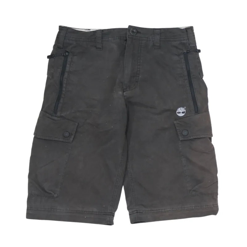 Timberland 90's Lightweight Baggy Chino Shorts 29 Black sold by Vintage Club