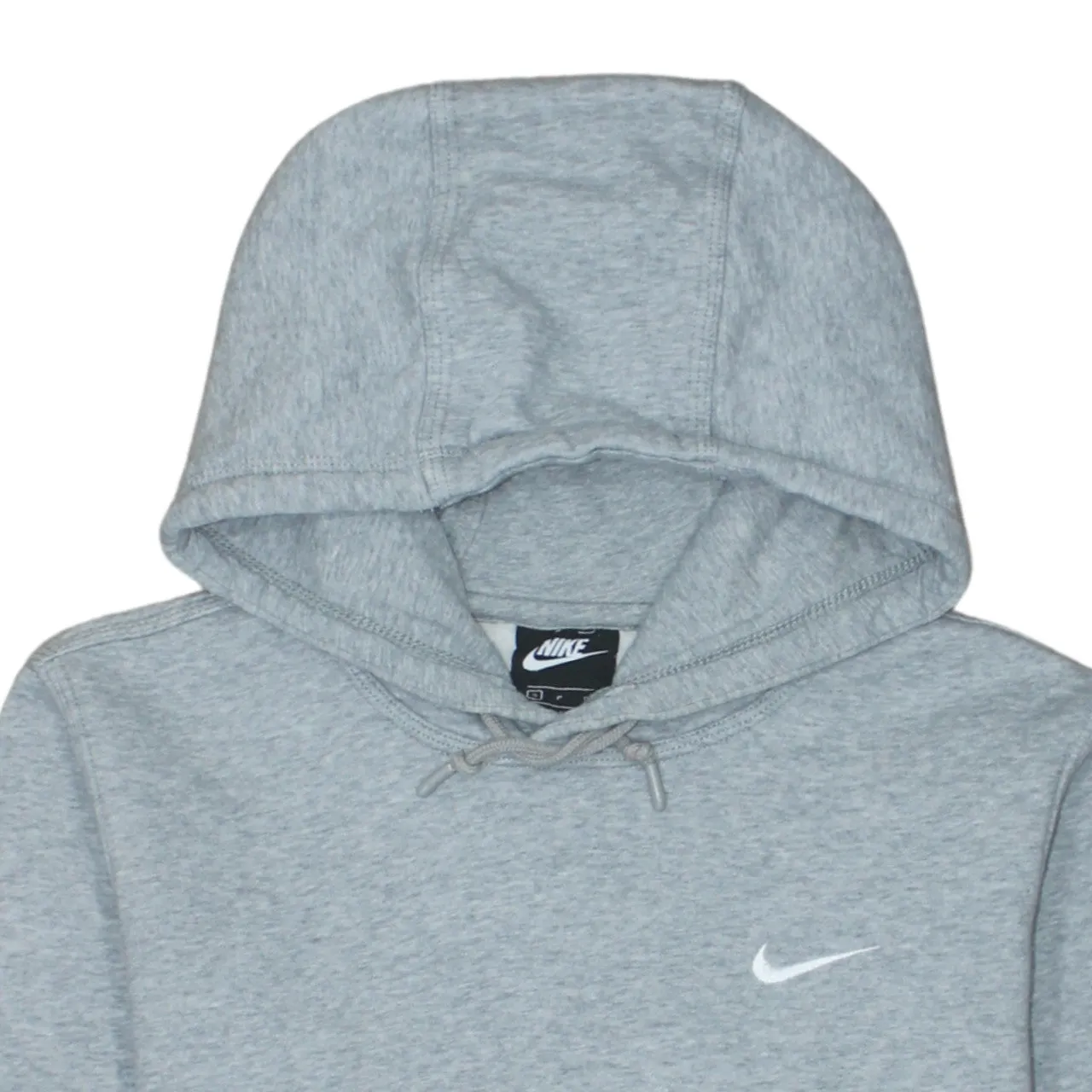 Nike 90's Swoosh Pullover Hoodie Small Grey sold by Vintage Club product image thumbnail 3