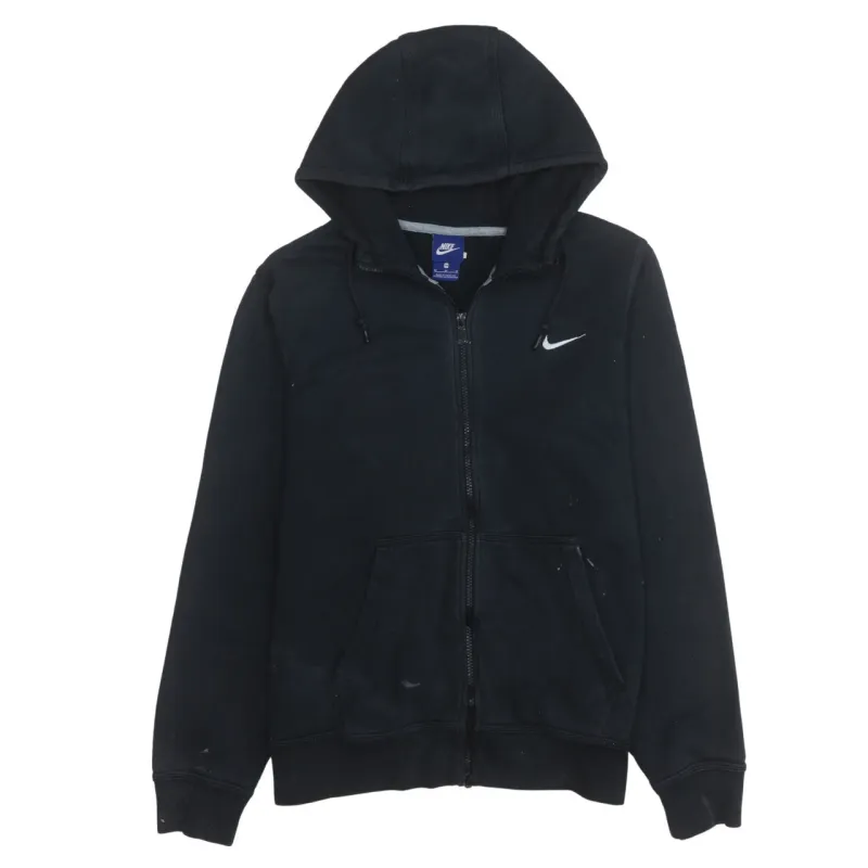Nike 90's Swoosh Full Zip Up Hoodie Medium Black sold by Vintage Club