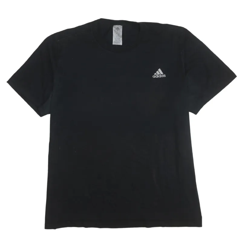 Adidas 90's Short Sleeves Crew Neck T Shirt XXLarge (2XL) Black sold by Vintage Club
