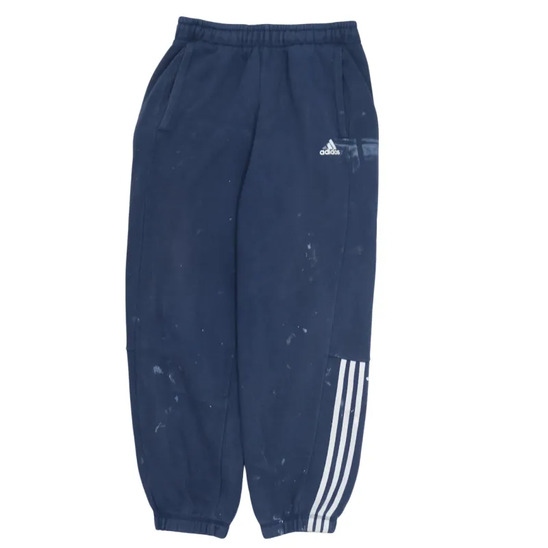 Adidas 90's Tracksuit Casual Joggers / Sweatpants Small Navy Blue sold by Vintage Club