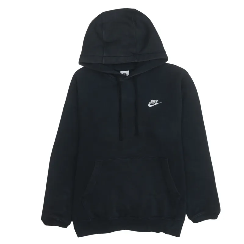 Nike 90's Swoosh Pullover Hoodie Small Black sold by Vintage Club