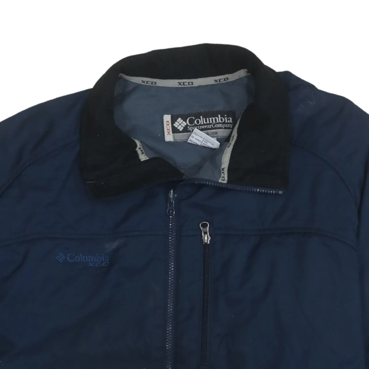 Columbia 90's Lightweight Full Zip Up Windbreaker XXLarge (2XL) Navy Blue sold by Vintage Club product image thumbnail 3