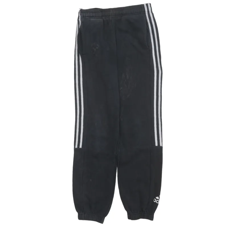 Adidas 90's Elasticated Waistband Drawstrings Casual Joggers / Sweatpants 28 Black sold by Vintage Club