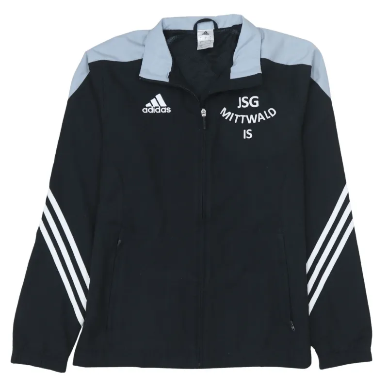 Adidas 90's Lightweight Full Zip Up Windbreaker Small Black sold by Vintage Club