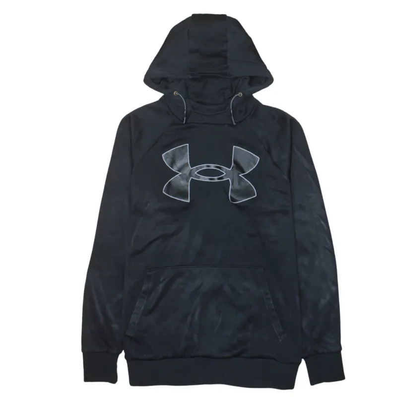 Under Armour 90's Spellout Pullover Hoodie Medium Black made by Under Armour
