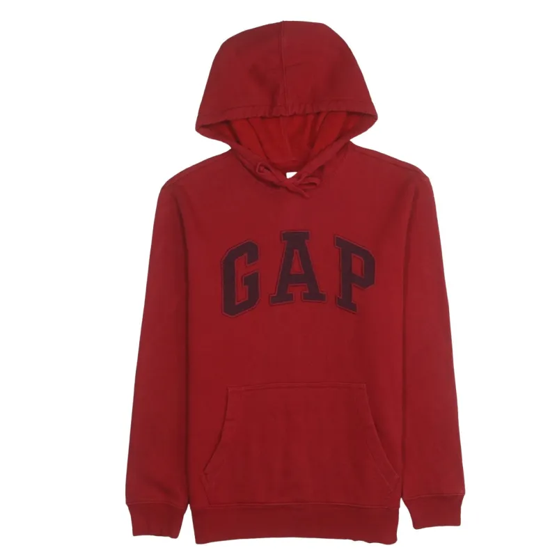 Gap 90's Spellout Pullover Hoodie XSmall Red sold by Vintage Club