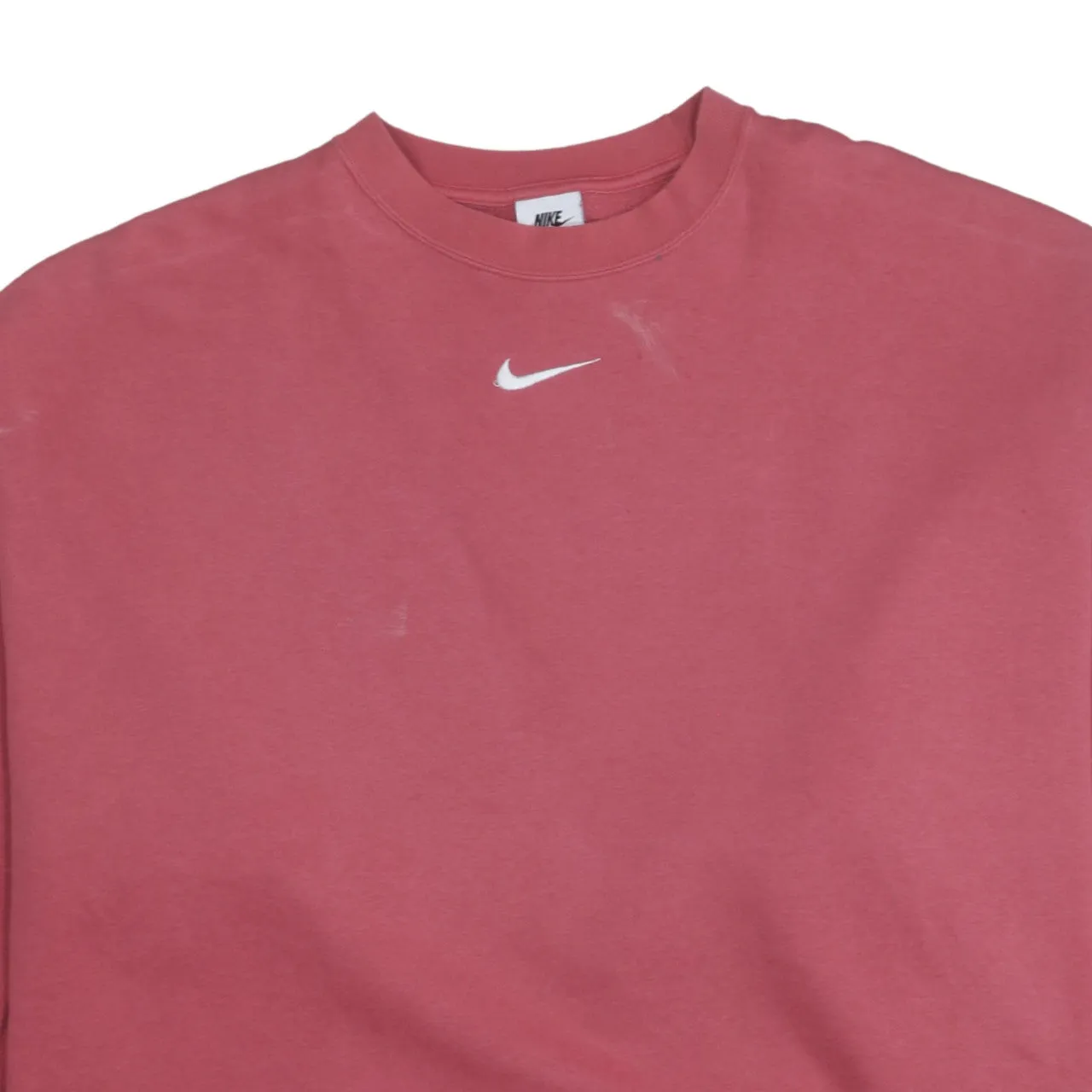 Nike 90's Center Middle Swoosh Crew Neck Sweatshirt Small Pink sold by Vintage Club product image thumbnail 3