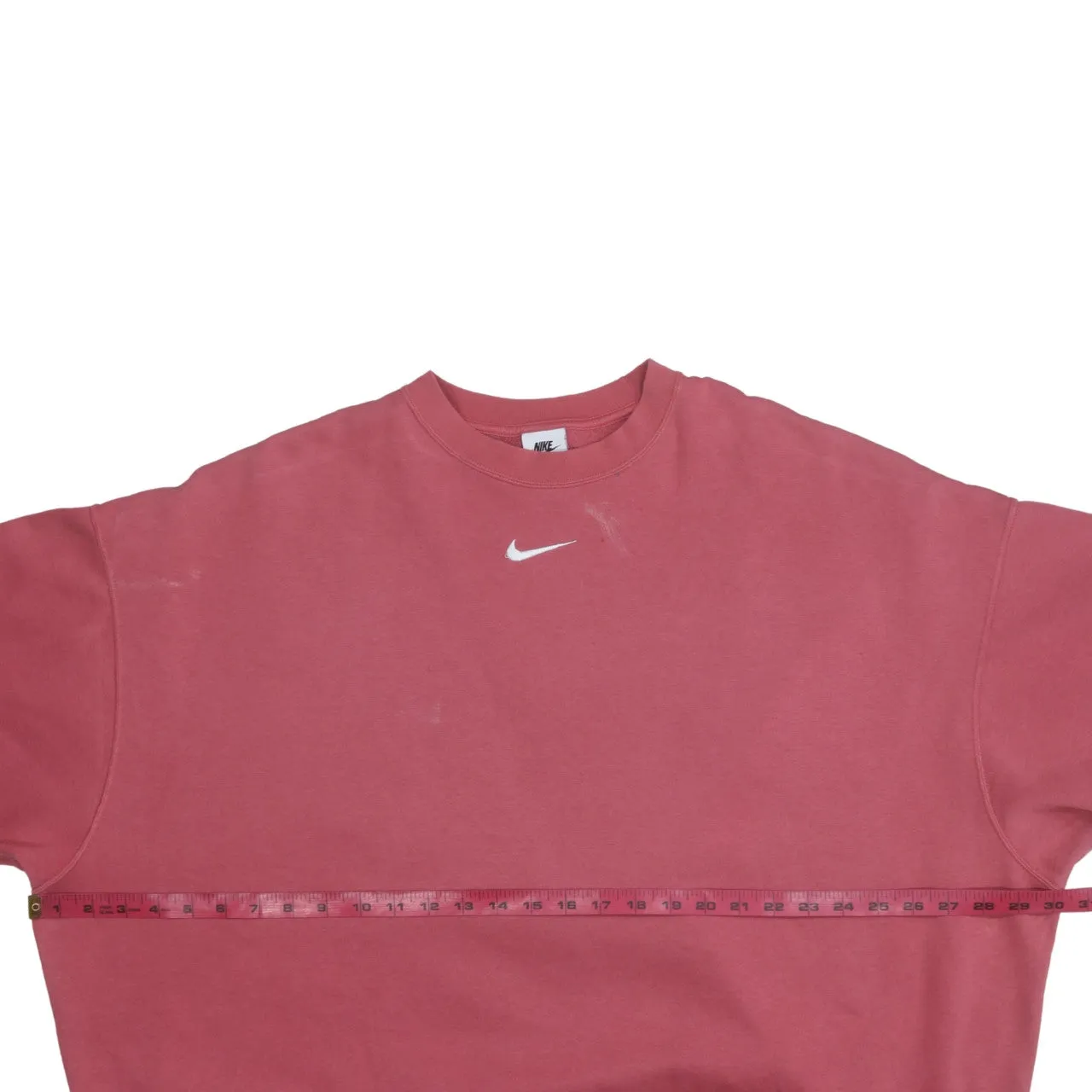 Nike 90's Center Middle Swoosh Crew Neck Sweatshirt Small Pink sold by Vintage Club product image thumbnail 5