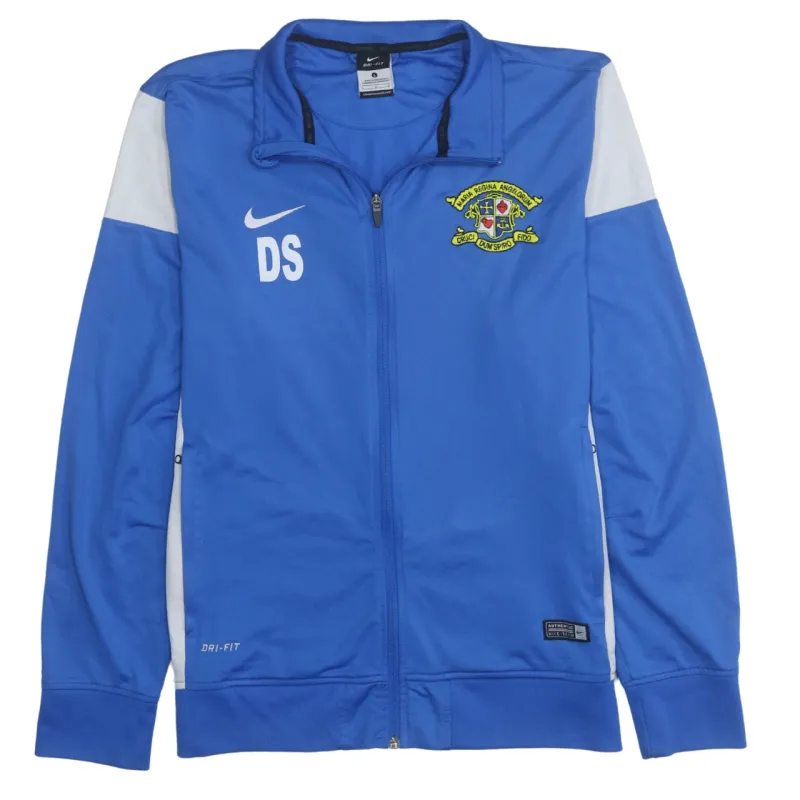 Nike 90's Swoosh Full Zip Up Sweatshirt Large Blue sold by Vintage Club