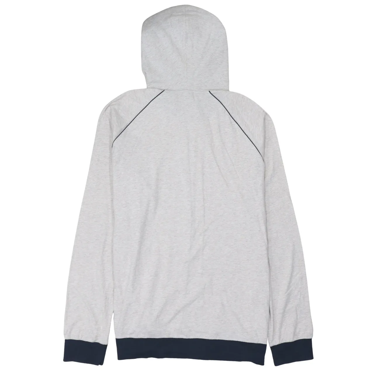 HUGO BOSS 90's Drawstring Pockets Full Zip Up Hoodie XXLarge (2XL) Grey sold by Vintage Club product image thumbnail 2