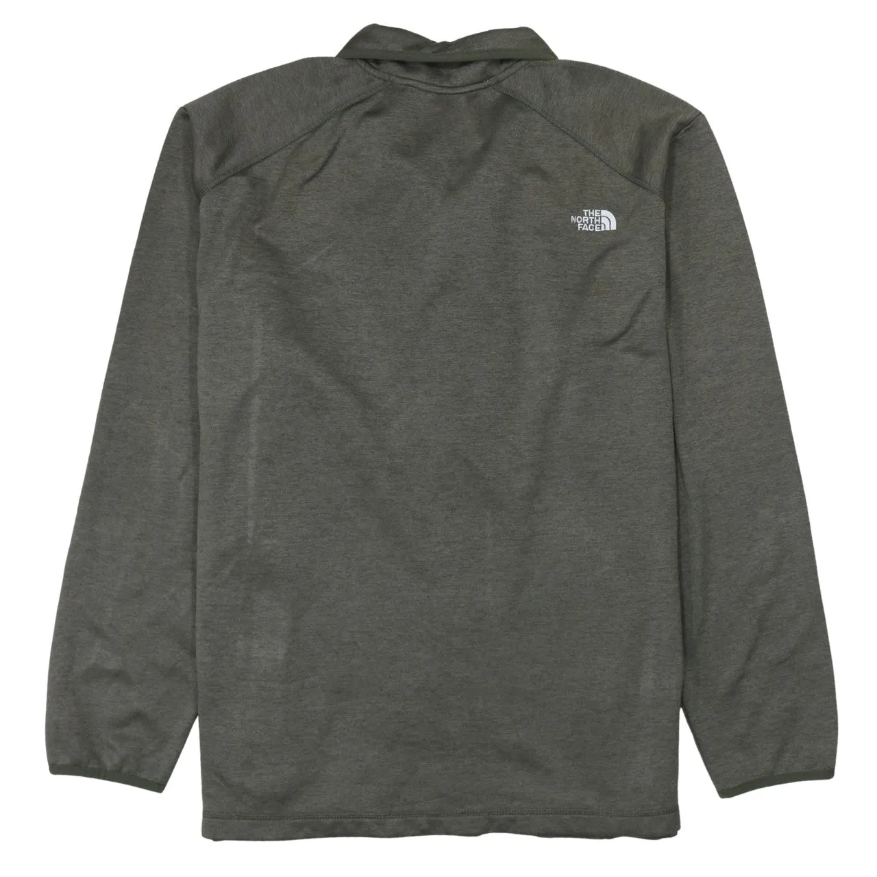 The North Face 90's Lightweight Full Zip Up Sweatshirt XXLarge (2XL) Green sold by Vintage Club product image thumbnail 2