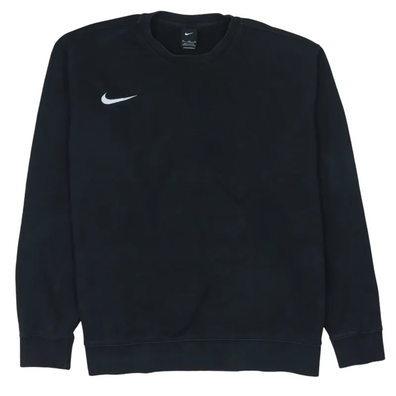 Nike 90's Swoosh Crew Neck Sweatshirt XXLarge (2XL) Black sold by Vintage Club