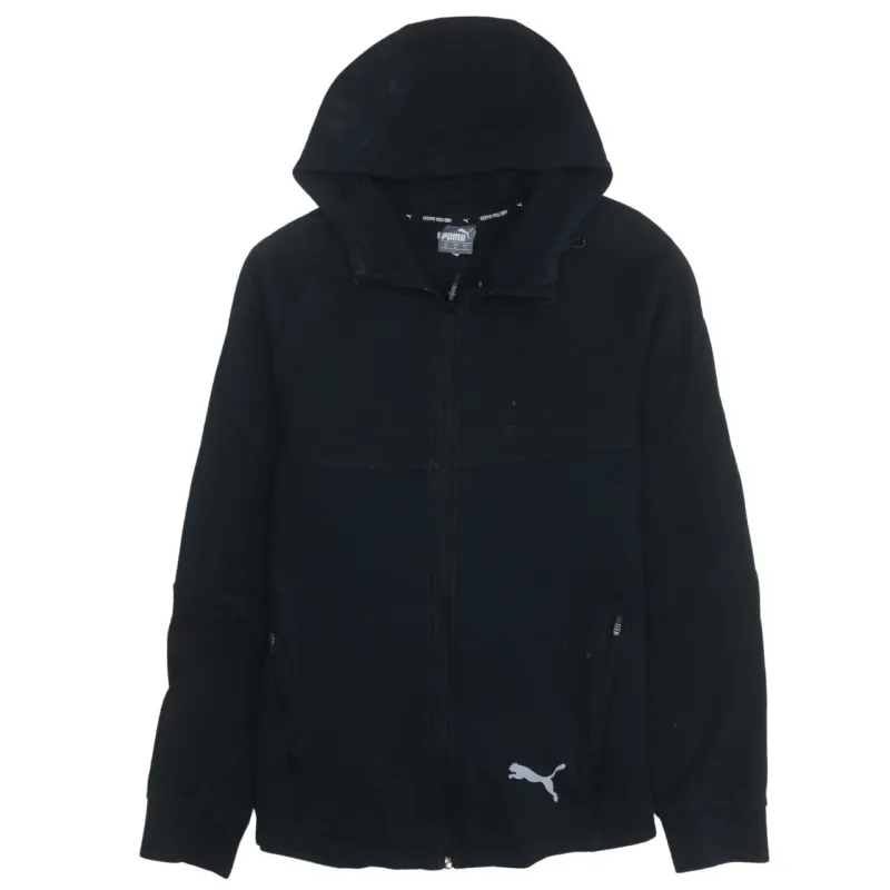 Puma 90's Sportswear Full Zip Up Hoodie Medium Black sold by Vintage Club