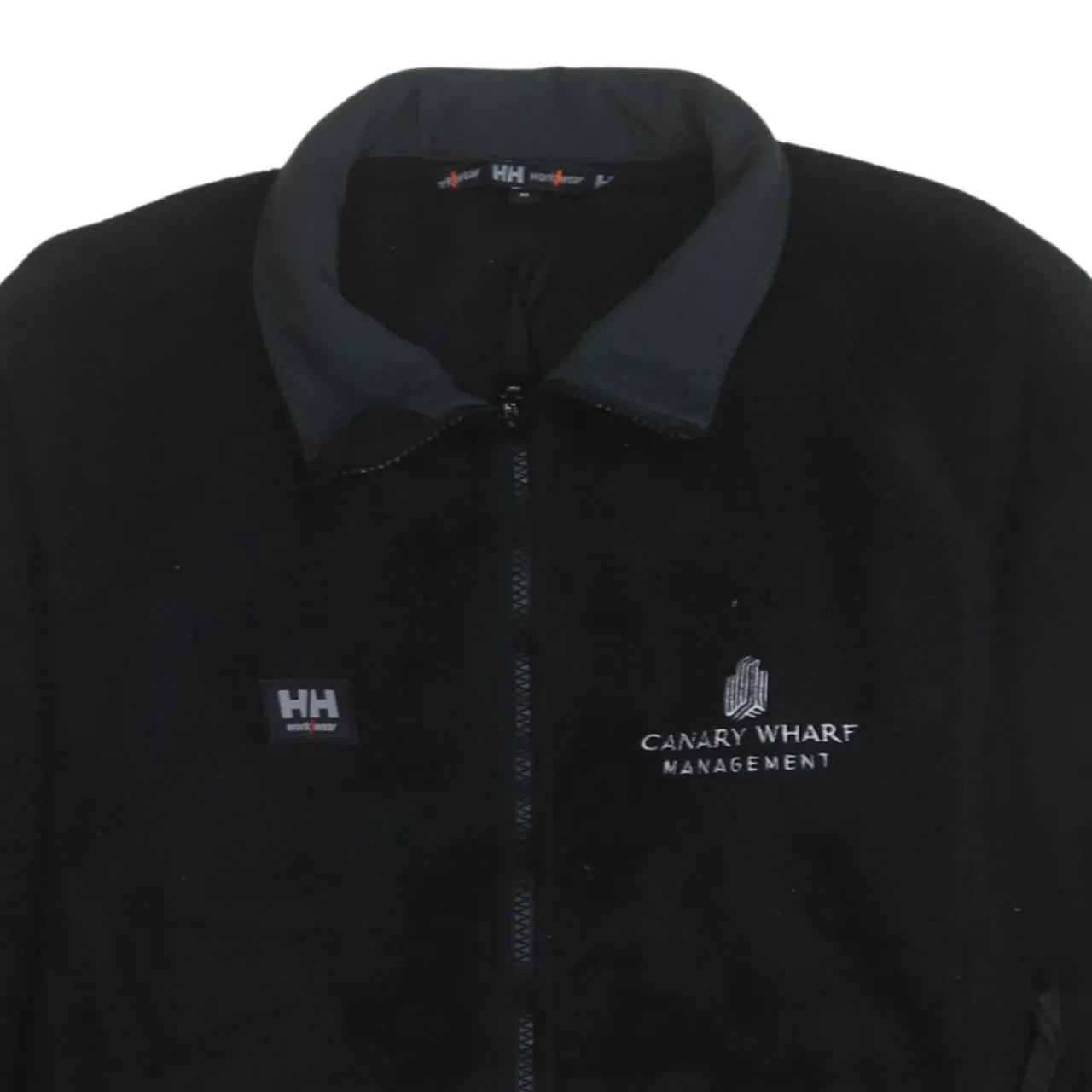 Helly Hansen 90's Hiking Warm Full Zip Up Fleece Jumper Medium Black sold by Vintage Club product image thumbnail 3